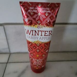 Bath and Body Works Winter Candy Apple Body Cream, 8 oz, NEW